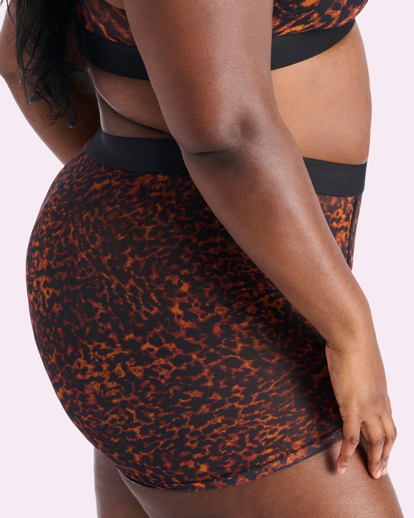 Silky Mesh Boxer Brief | Silky Mesh (Parade Leopard)