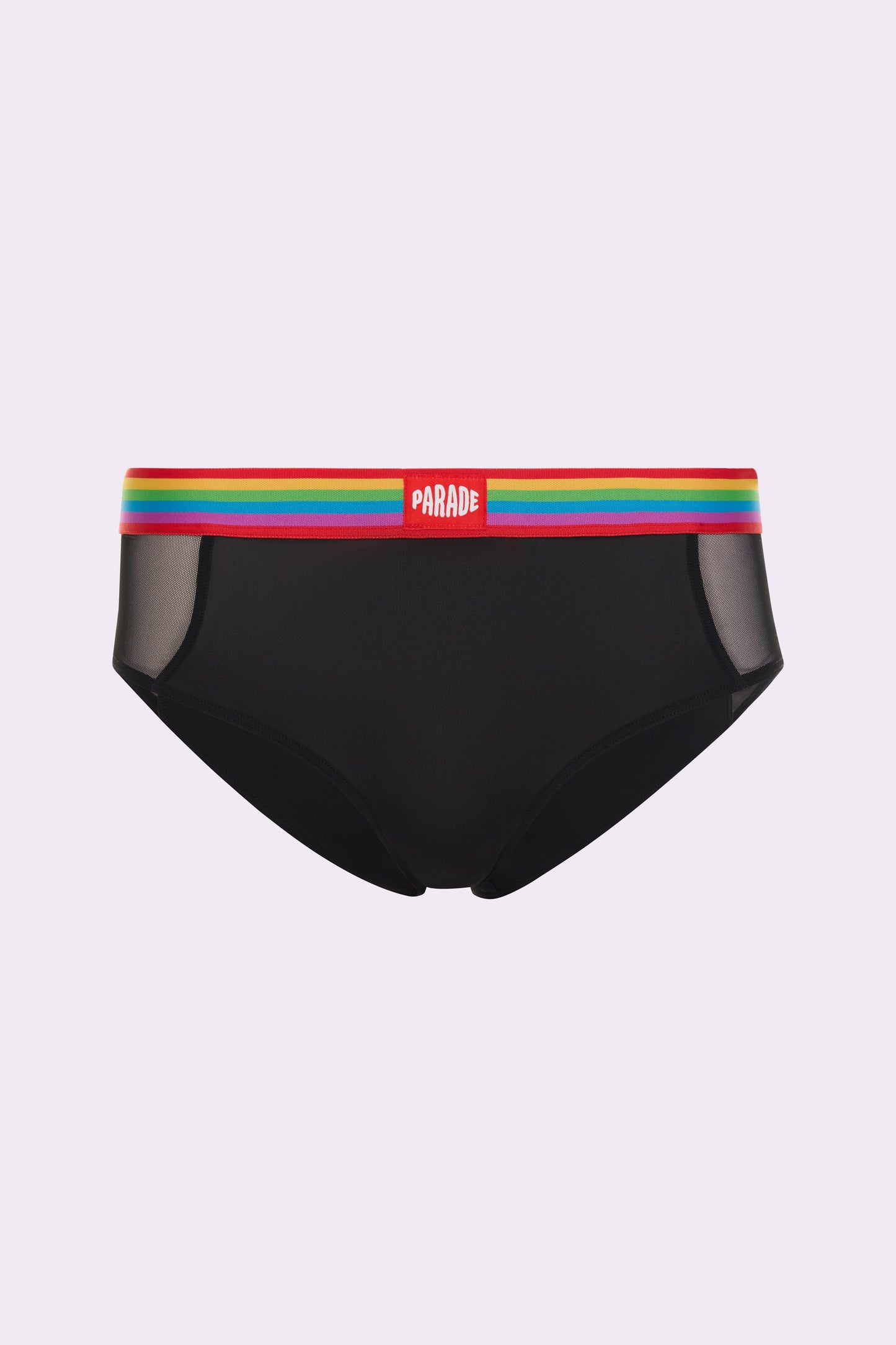 Re:Play High Waisted Brief | Ultra-Soft Re:Play (Eightball Rainbow)