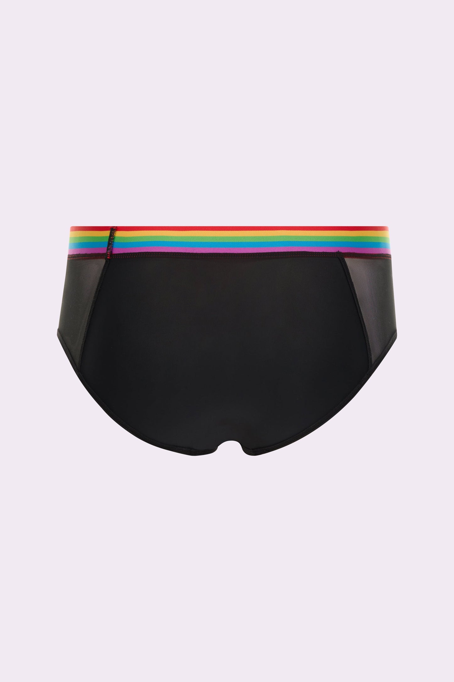 Re:Play High Waisted Brief | Ultra-Soft Re:Play (Eightball Rainbow)