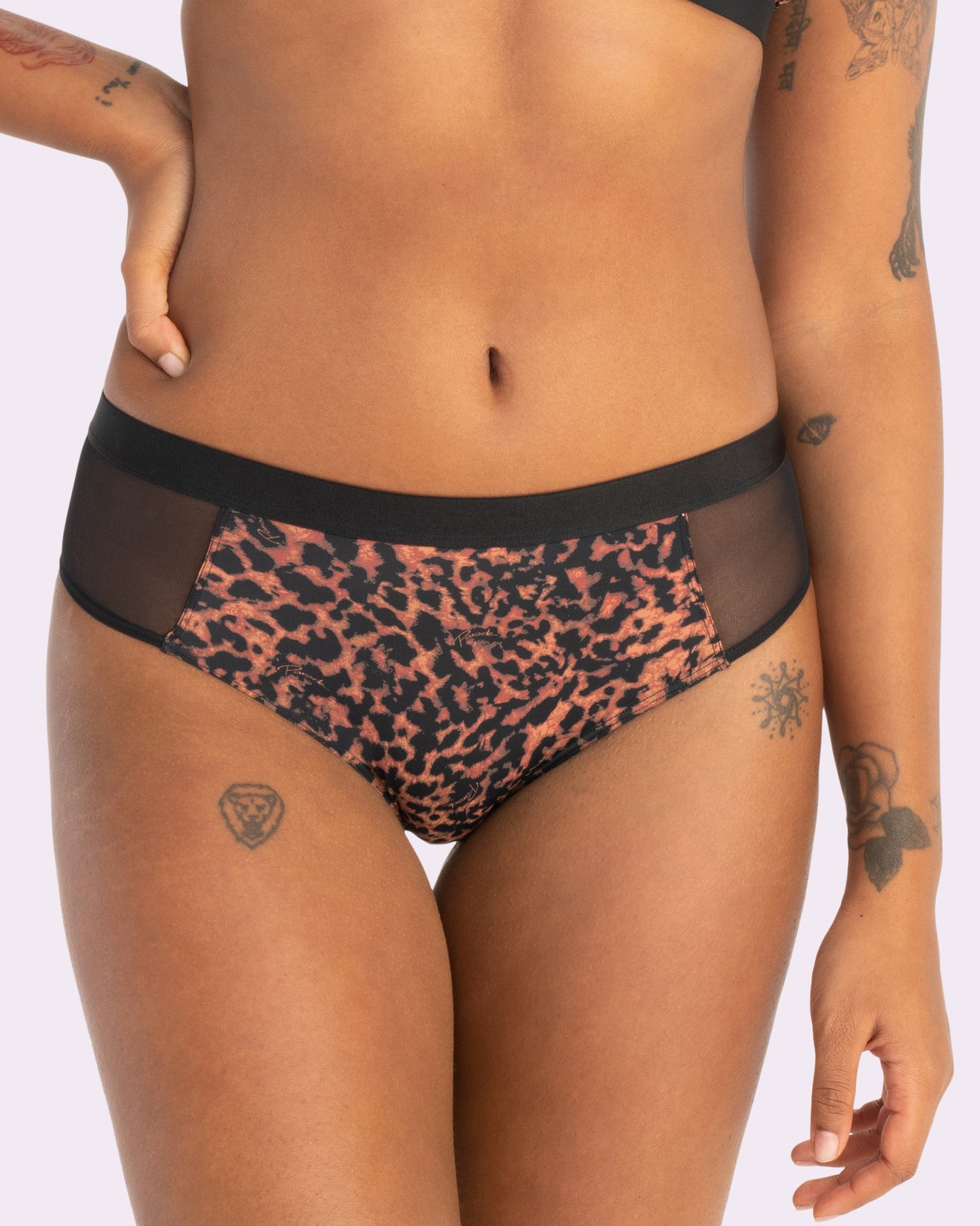 Re:Play High Waisted Brief | Ultra-Soft Re:Play (Eightball Rainbow)