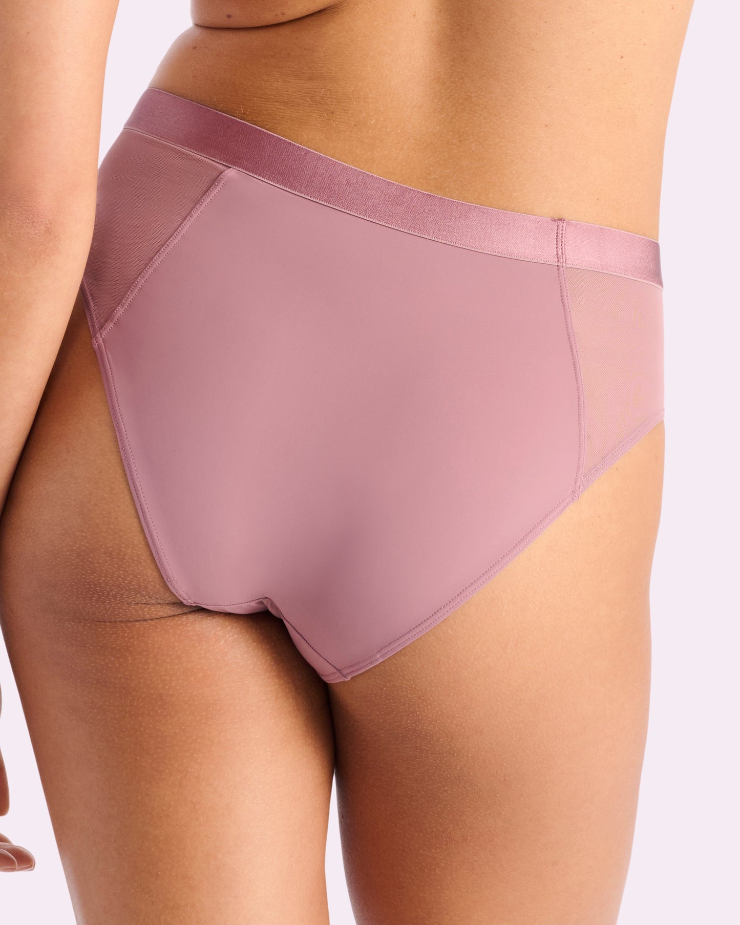Re:Play High Waisted Brief | Ultra-Soft Re:Play (Premium Plum)