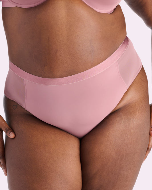Re:Play High Waisted Brief | Ultra-Soft Re:Play (Premium Plum)