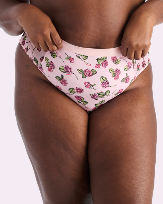 Re:Play High Waisted Brief | Ultra-Soft Re:Play (Parade Rose)