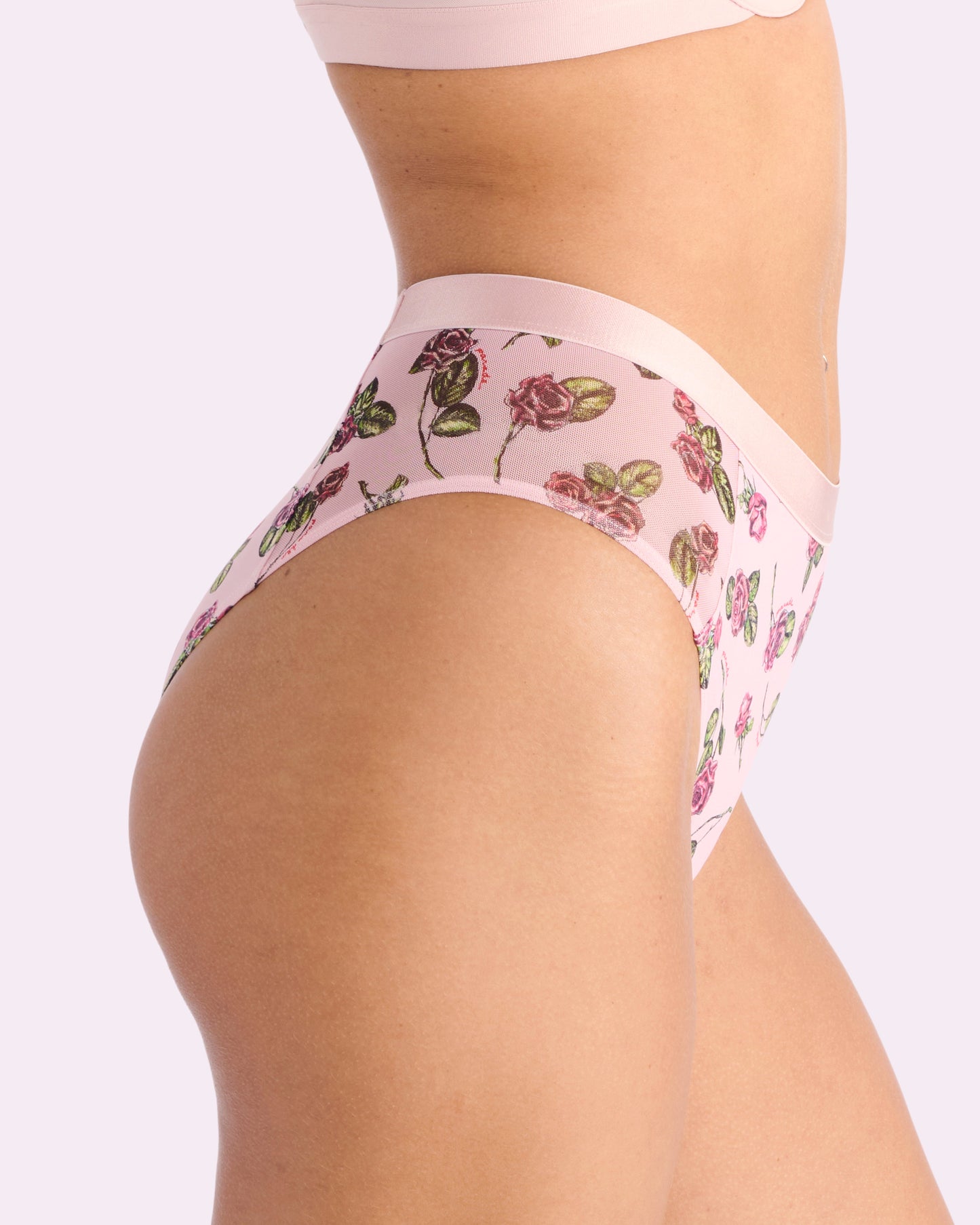 Re:Play High Waisted Brief | Ultra-Soft Re:Play (Parade Rose)