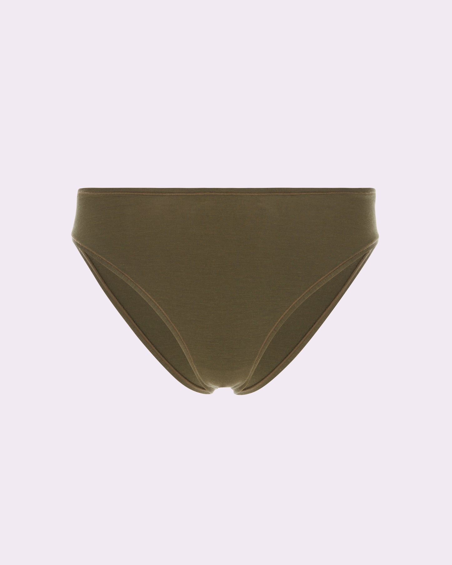 Vintage High Cut Cheeky | New:Cotton (Olive Night)
