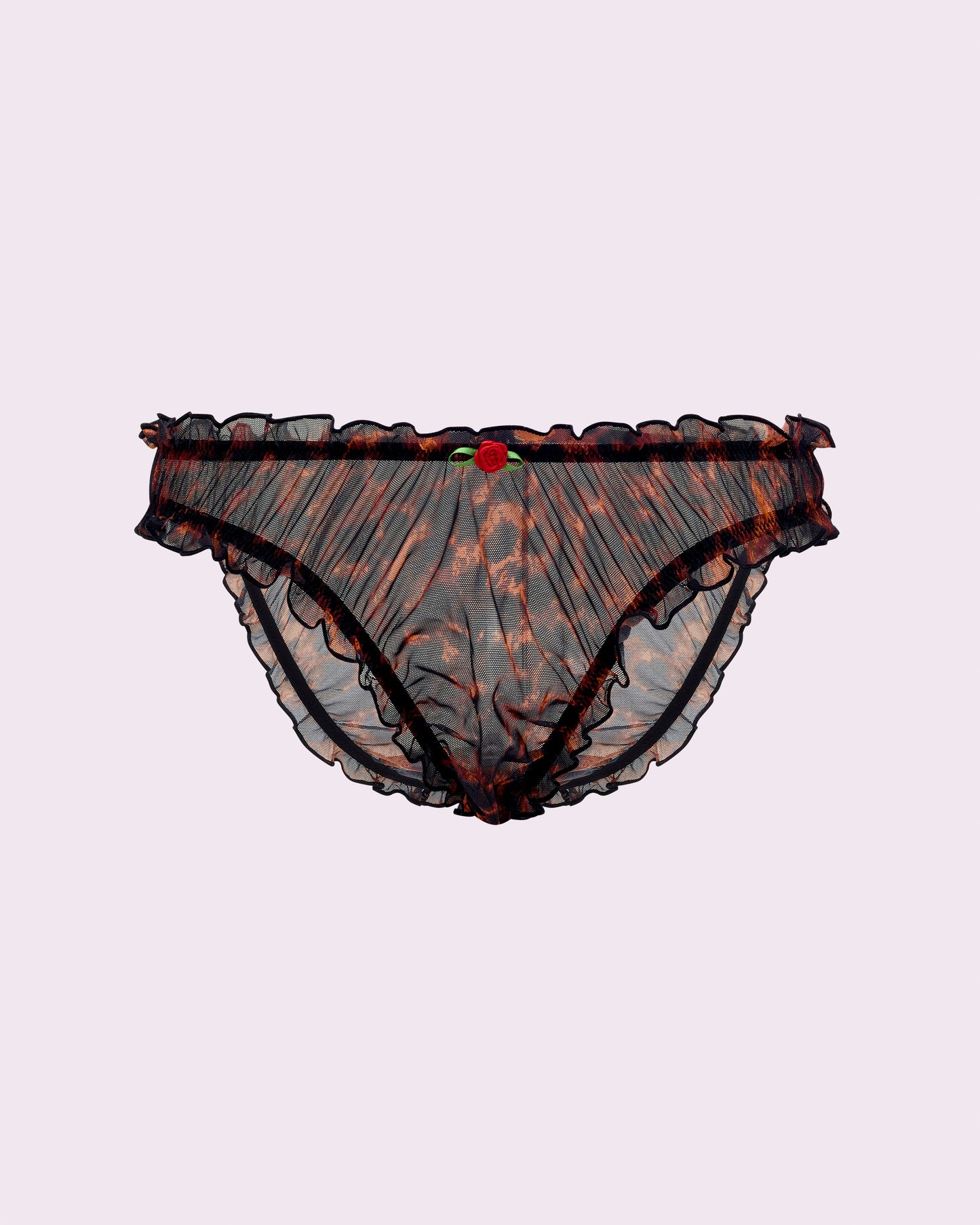 Silky Mesh Flutter Cheeky | Silky Mesh (Parade Leopard)