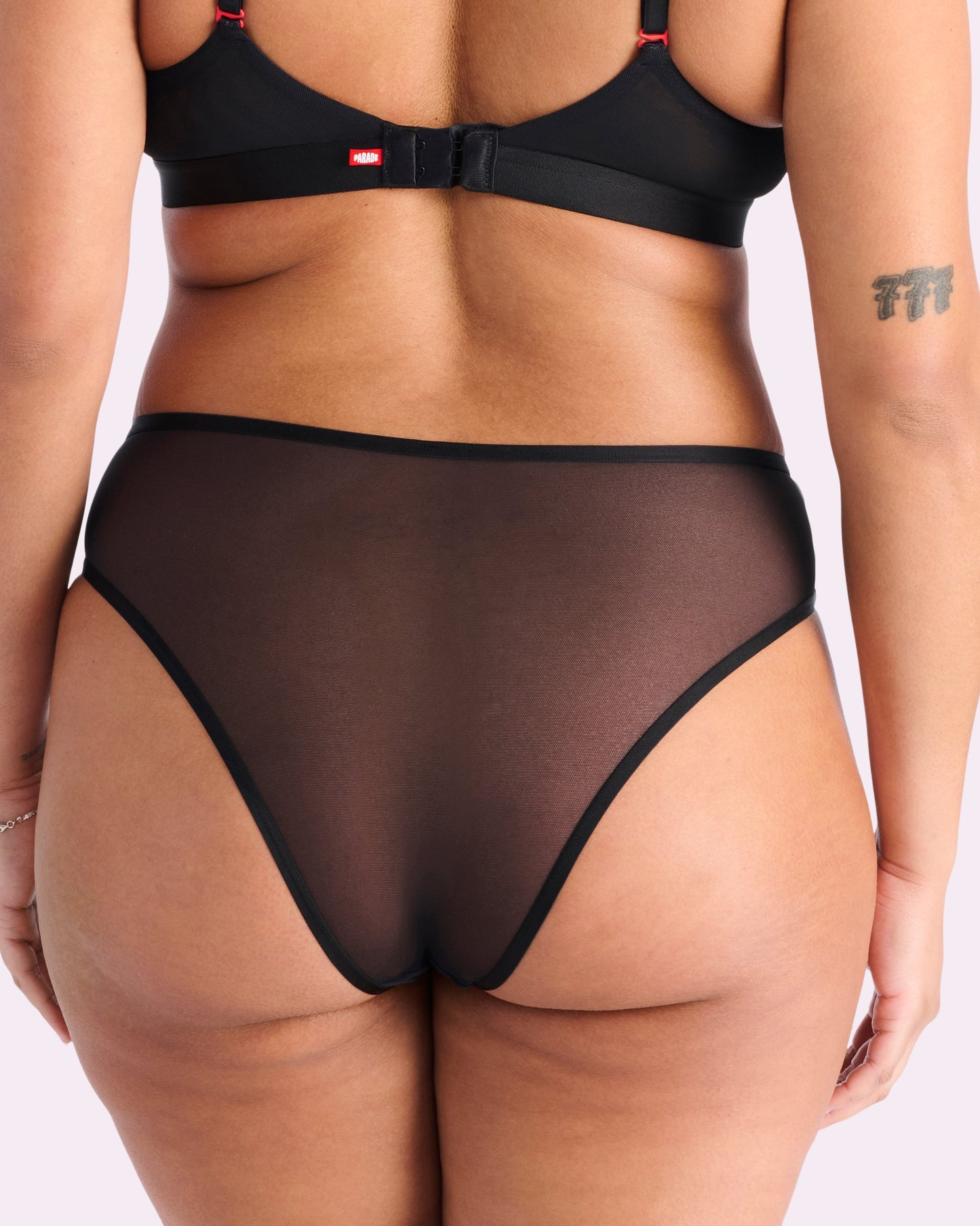 Silky Mesh High Rise Cheeky | Silky Mesh (Eightball)