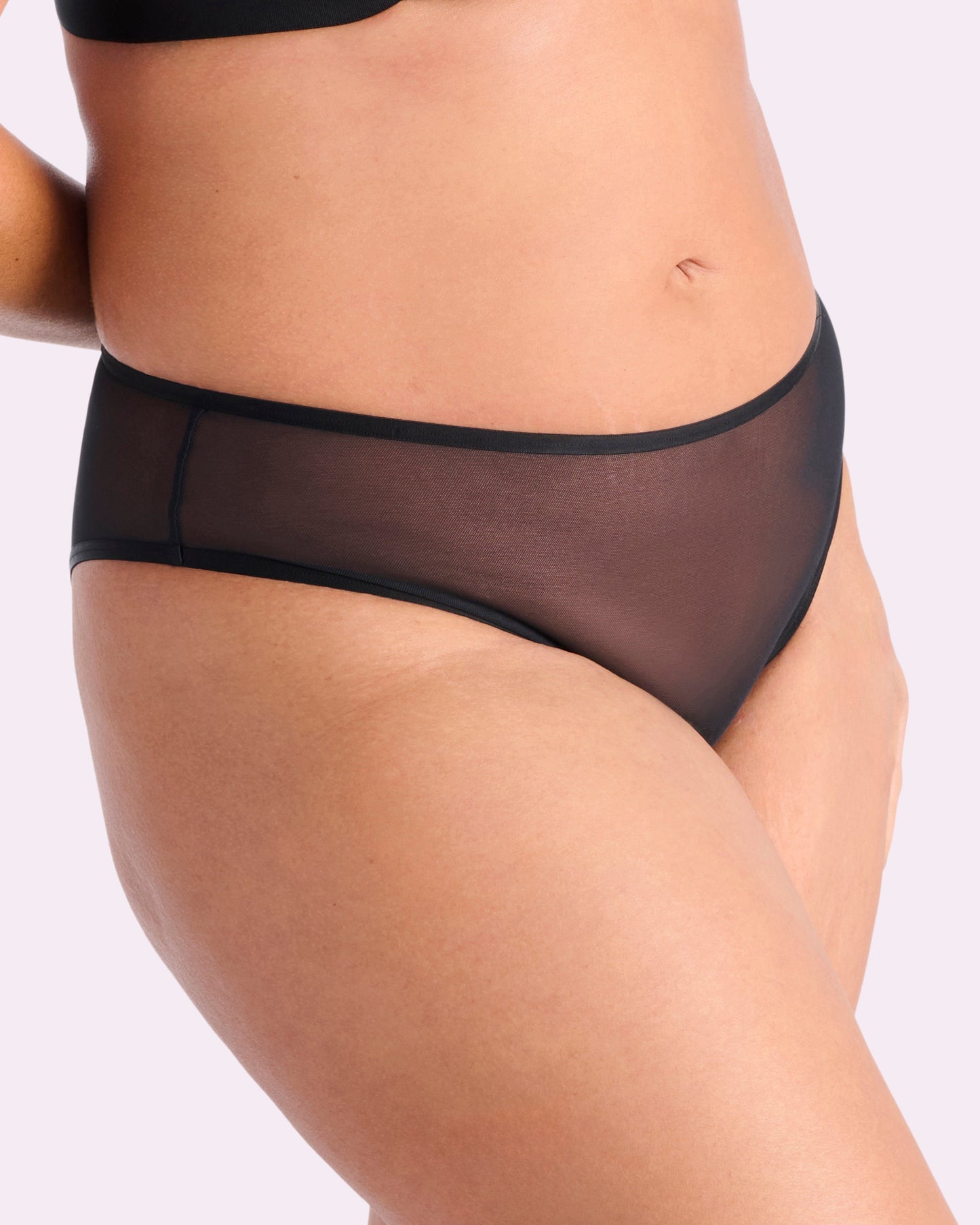 Silky Mesh High Rise Cheeky | Silky Mesh (Eightball)