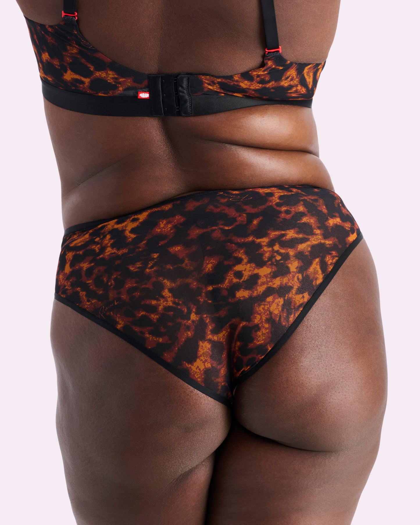 Silky Mesh High Rise Cheeky | Silky Mesh (Parade Leopard)