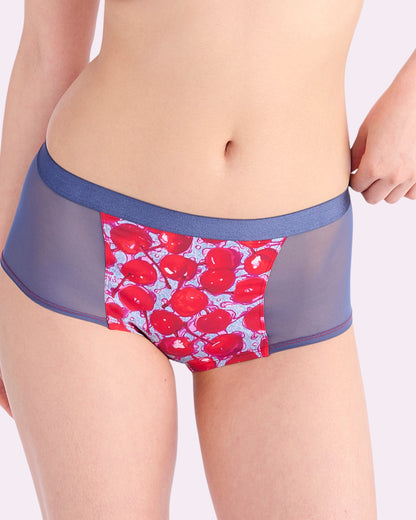 Re:Play Boyshort | Ultra-Soft Re:Play (Wet Cherries)