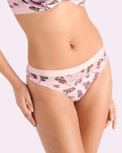 Re:Play Thong | Ultra-Soft Re:Play (Parade Rose)