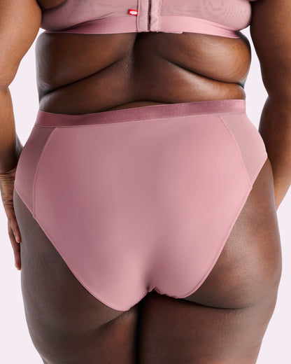 Re:Play High Waisted Brief | Ultra-Soft Re:Play (Premium Plum)