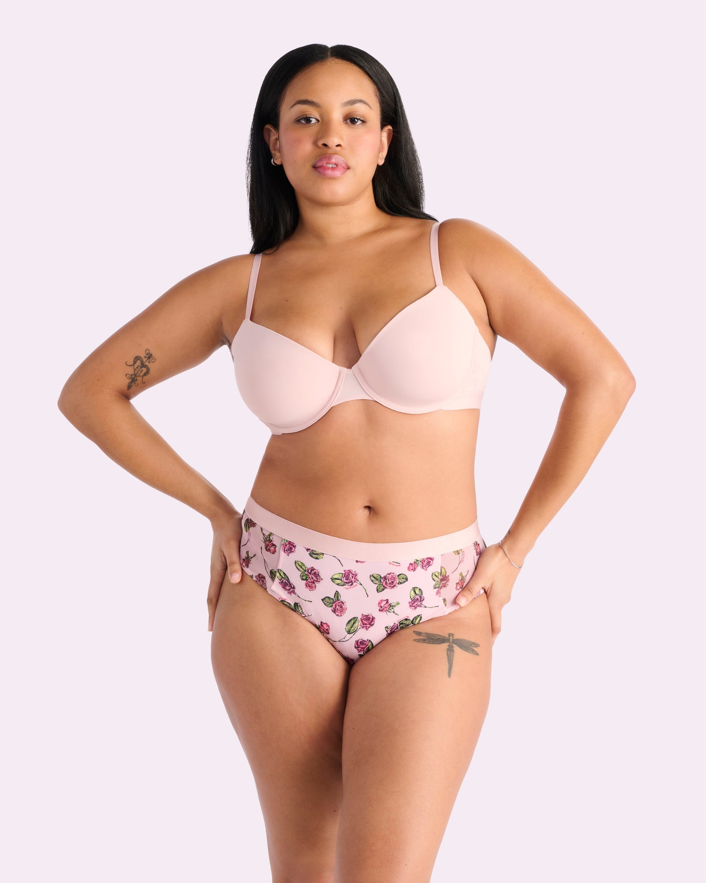 Re:Play High Waisted Brief | Ultra-Soft Re:Play (Parade Rose)