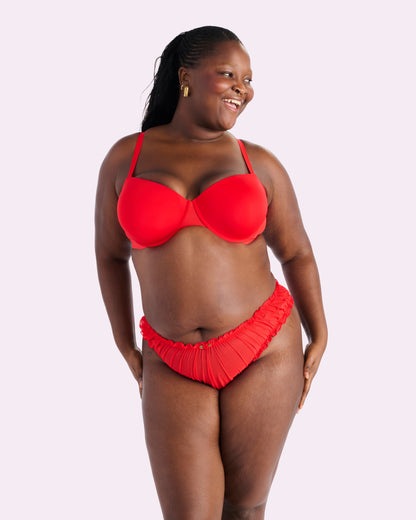 Silky Mesh Flutter Cheeky | Silky Mesh (Balloon)