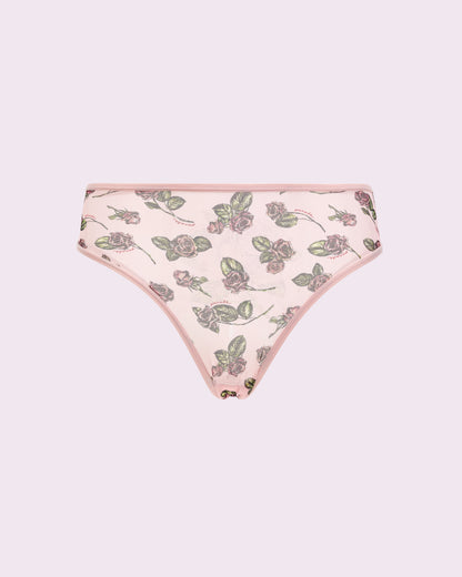 Silky Mesh High Rise Cheeky | Silky Mesh (Parade Rose)